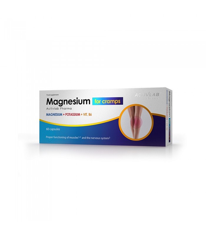 ACTIVLAB Magnesium For Cramps 60капс - При крампи