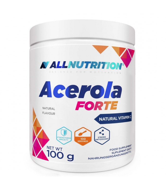 ALL NUTRITION Acerola Forte Powder, 100гр - Ацерола на прах