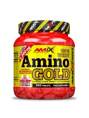 AMIX Amino Whey Gold, 360табл - Суроватъчен хидролизиран протеин