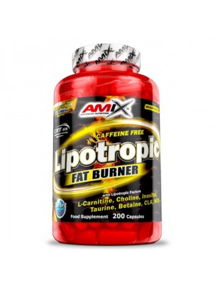 AMIX Lipotropic Fat Burner / 200 капсули - изгаряне на мазнини
