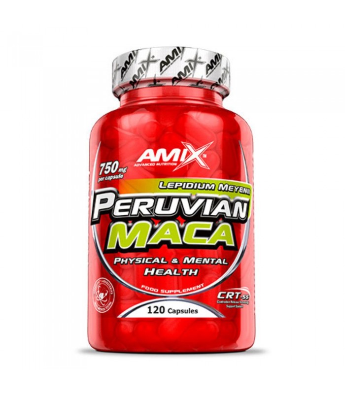 AMIX Peruvian Maca 750mg, 120капс - Перуанска мака