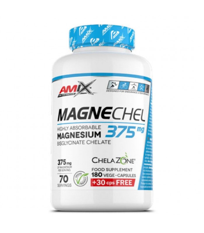 AMIX MagneChel / Magnesium Bisglycinate Chelate,  210капс