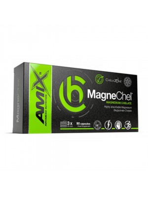 AMIX ChelaZone MagneChel 90капс - Магнезиев бисглицинат