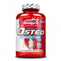 AMIX Osteo Gelatin with MSM, 200капс - стави и сухожилия