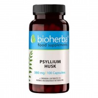 Bioherba Psyllium Husk 380мг - 100 капсули