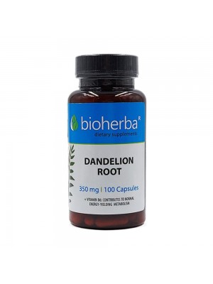 Корен от глухарче, 1050мг - 100 капсули