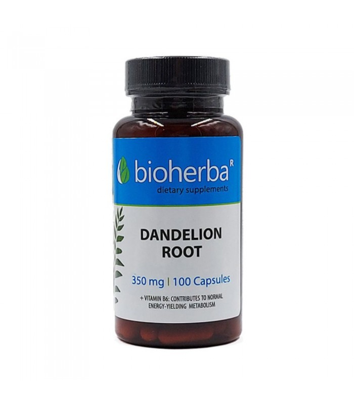 Корен от глухарче, 1050мг - 100 капсули