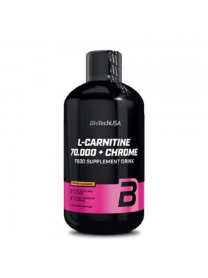 BIOTECH USA Liquid L-Carnitine + Chrome 500мл - Л-Карнитин с Хром