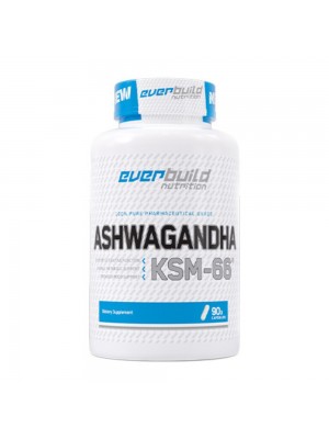 EVERBUILD Ashwagandha KSM-66, 450мг, 90капс - Ашваганда