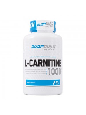 EVERBUILD L-Carnitine 1000мг, 60табл - Л-Карнитин