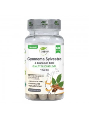 Gymnema Sylvestre & Cinnamon Bark, 60капс - при диабет