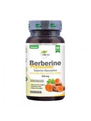 Берберин 500mg, 60капс - За редуциране на теглото
