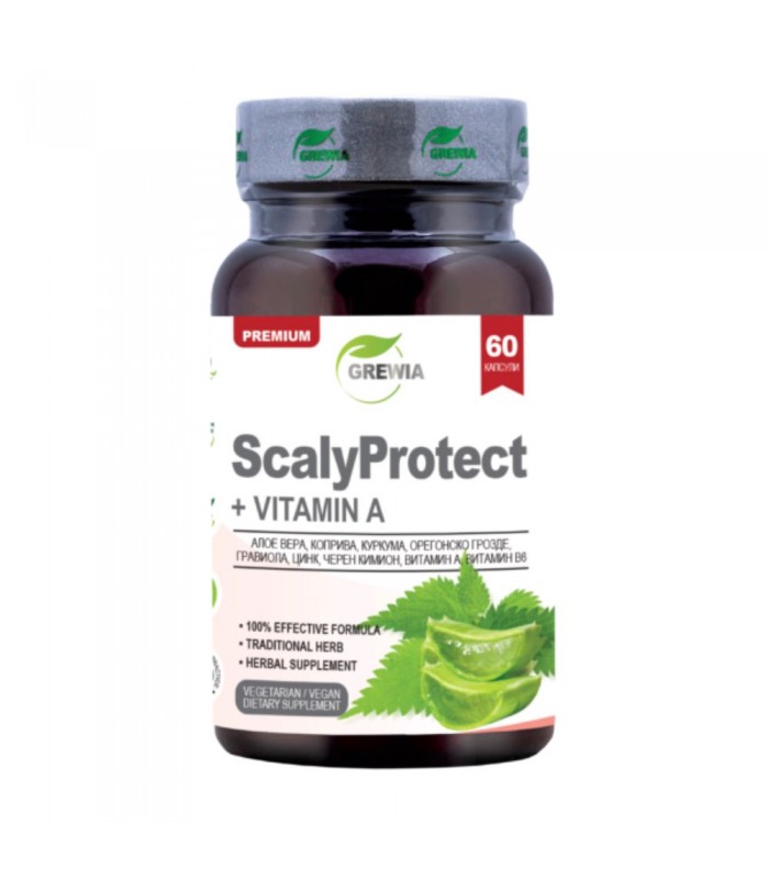 Скали Протект, 60капс - здрава кожа без лющене