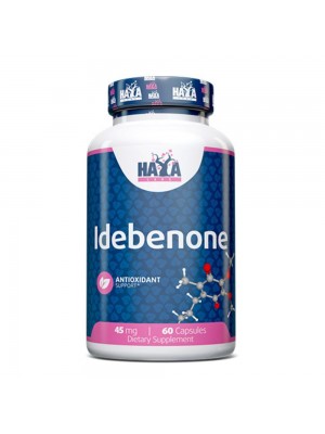 Idebenone 45mg, 60caps от Haya Labs - подпомага мозъка