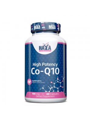 High Potency Coenzyme Co-Q10 100mg , 60 Vcaps - от Haya Labs