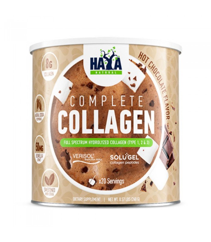 HAYA LABS Complete Collagen Types I, II & III,  SOLUGEL® & VERISOL