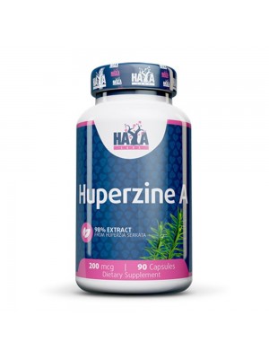 HAYA LABS Huperzine A 98% Extract 200мкг, 90капс - мозъчна дейност