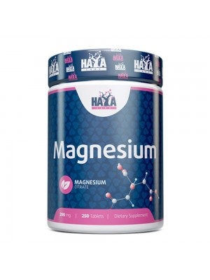 HAYA LABS Magnesium Citrate 200mg, 250табл - Магнезиев цитрат HAYA LABS Magnesium Citrate 200mg, 250табл - Магнезиев цитрат