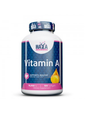 HAYA LABS Vitamin A 10000 IU, 100капс - Витамин А