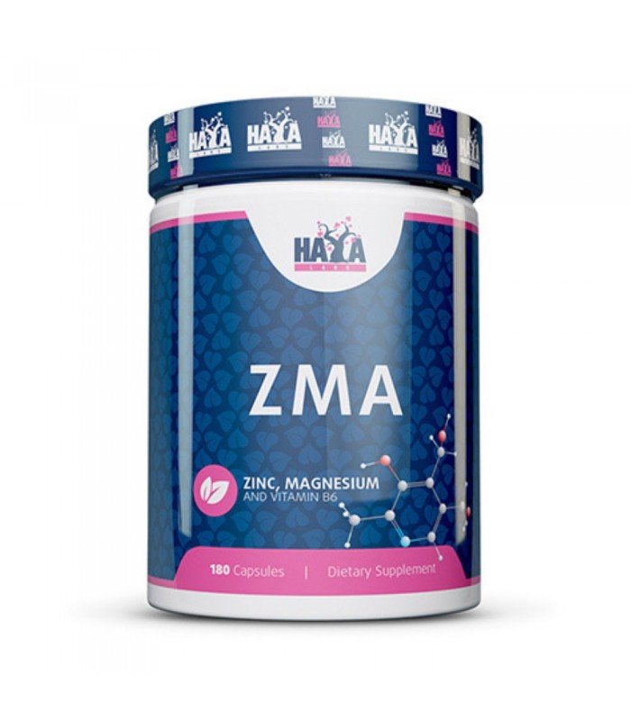 HAYA LABS ZMA, 180капс - Цинк, Магнезий, Витамин В-6