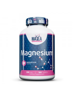 HAYA LABS Magnesium Citrate 200mg, 100табл
