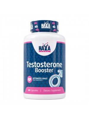 HAYA LABS Testosterone Booster, 60капс - мускулна маса