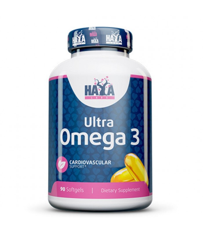 HAYA LABS Ultra Omega 3 Fish Oil, 90капс - Ултра Омега 3