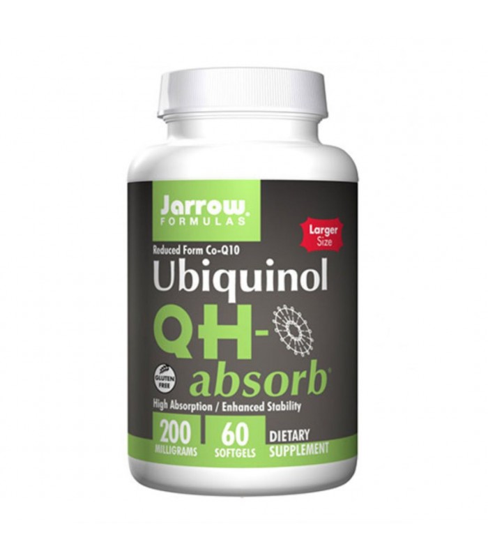 Jarrow Formulas Ubiquinol QH-absorb 200мг, 60капс - Коензим Q10