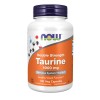 NOW Taurine 1000 mg Double Strength 100 растителни капсули