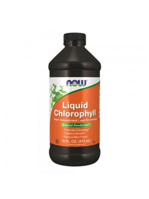 NOW Liquid Chlorophyll 473мл - течен хлорофил