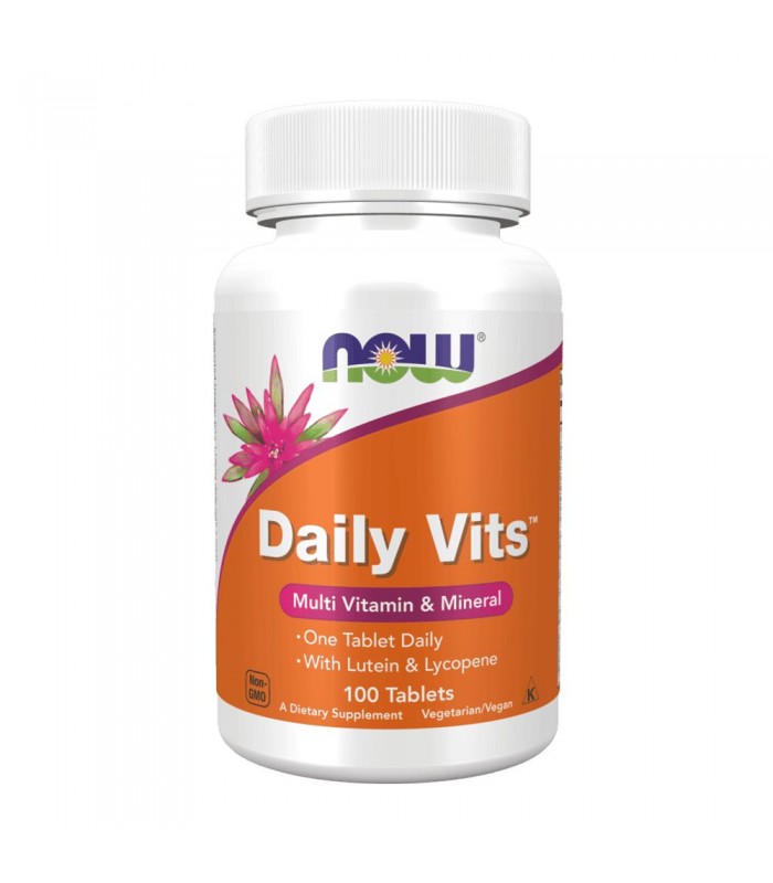 NOW Daily Vits, 100табл - витамини в комплекс