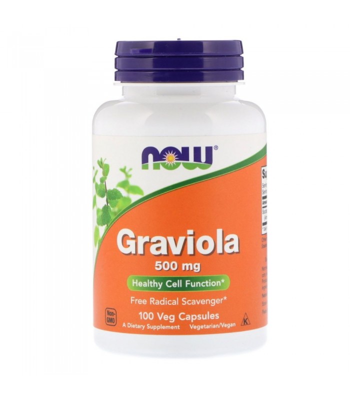 NOW Гравиола, 500мг - 100 капс. при онкологични състояния