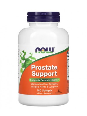 NOW Prostate Support - 180Softgels - за здрава простата