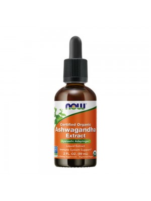 NOW Ashwagandha Extract Liquid, 59ml - Капки