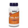 NOW Folic Acid ( витамин B-9 ) с  B12 800mcg 250табл 