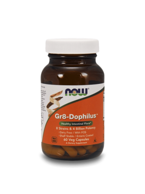 NOW Gr-8-Dophilus 60капсули - Пробиотик