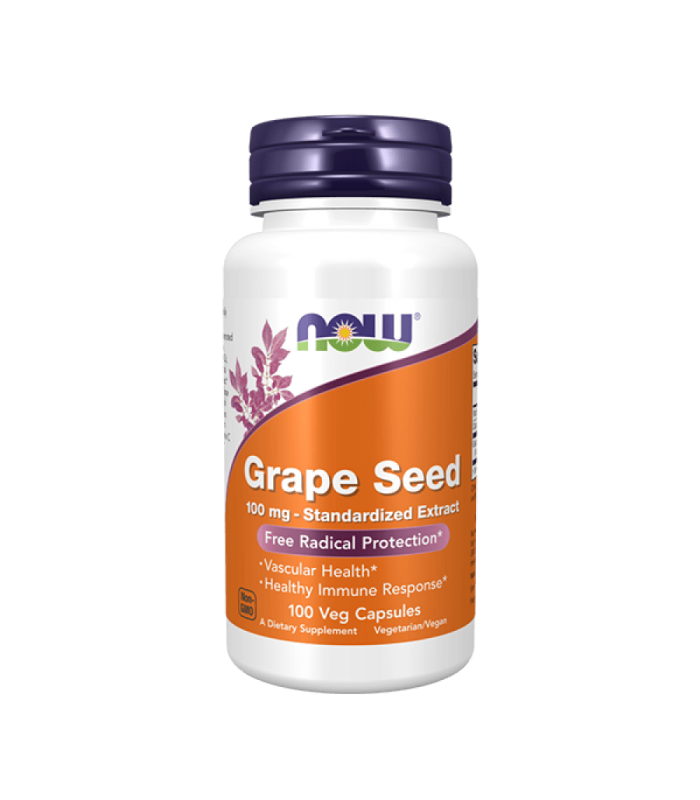 Now Grape Seed 100мг 100капс - Екстракт от гроздови семки