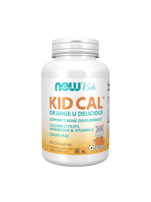 NOW Kid Cal Chewable Calcium, 100табл - Детски дъвчащ калций