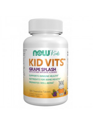 NOW Kid Vits 120 дъвчащи таблетки за имунитет