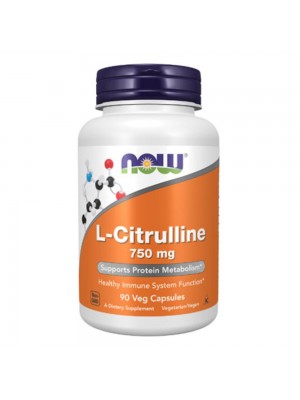 NOW L-Citrulline 750 mg , 90 Vcaps