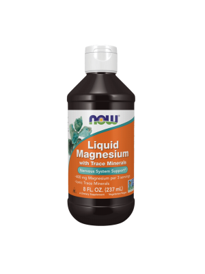 NOW Liquid Magnesium 237мл - Течен магнезий NOW Liquid Magnesium 237мл - Течен магнезий