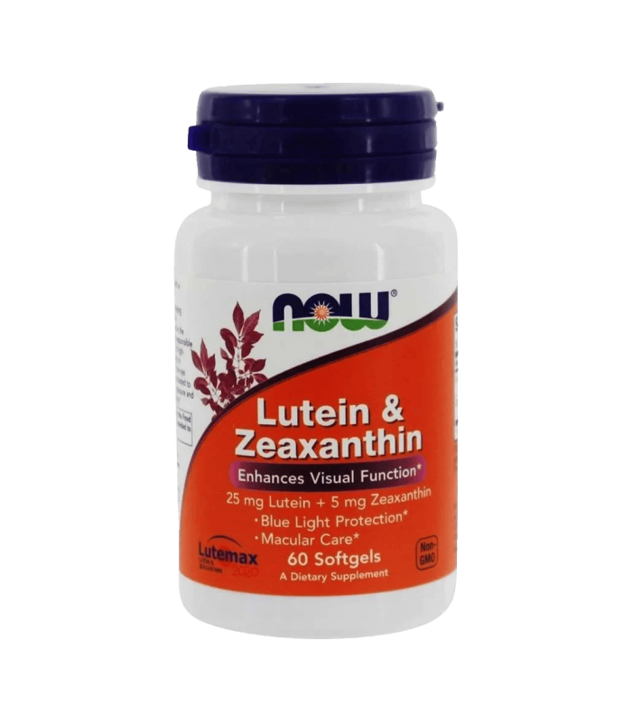 NOW Lutein & Zeaxanthin 60капс - витамини за очи