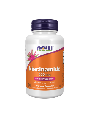 NOW Niacinamide 500мг 100капс - Витамин B-3