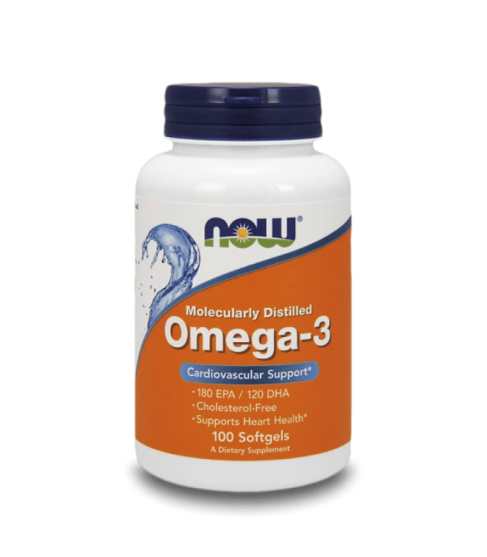NOW Omega 3 1000мг-100 дражета Омега 3 мастни киселини