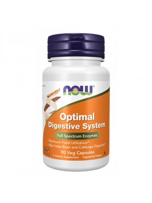 NOW Optimal Digestive System, 90капс - Храносмилателни ензими