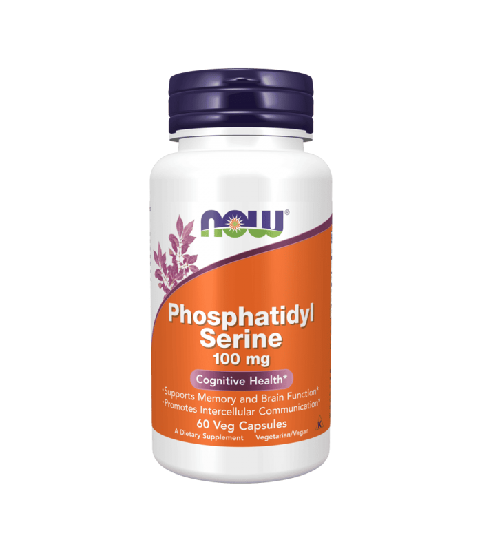 NOW Phosphatidyl Serine 100 мг 60капс - Фосфатидил серин