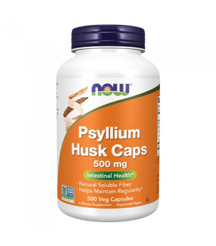 NOW Psyllium Husk Caps 500мг, 500капс - фибри Живовляк