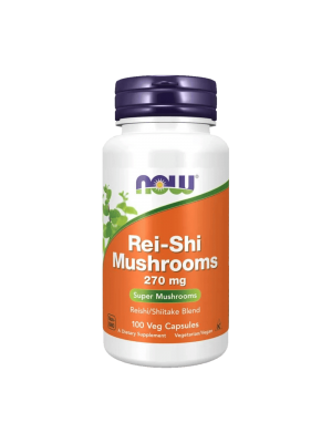 NOW Rei-Shi Mushroom 270мг 100капс - Рейши + Шийтаке
