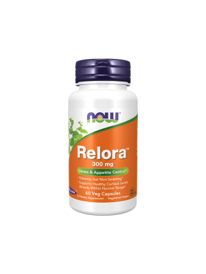 NOW Relora 300мг 60капс - Магнолия и Корково дърво