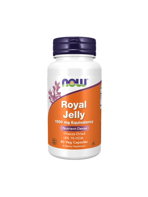 Now Royal Jelly 1500мг 60капс - Пчелно млечице